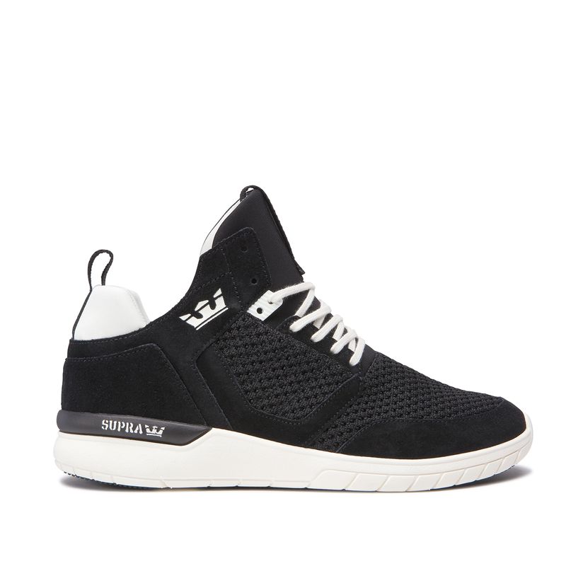 Supra Method Turnschuhe Herren - Schwarz/Weiß DAK29371